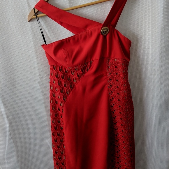 Versace for H&M red mini dress - Picture 3 of 5